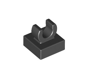 LEGO Black Tile 1 x 1 with Clip (15712 / 44842)