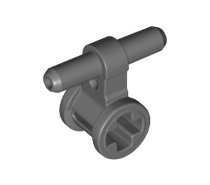 LEGO Dark Stone Gray Bushing with Pneumatic Connectors (53895 / 99021)