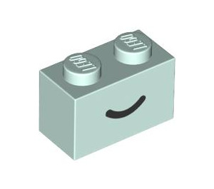 LEGO Brick 1 x 2 with Smile (102574 / 102701)