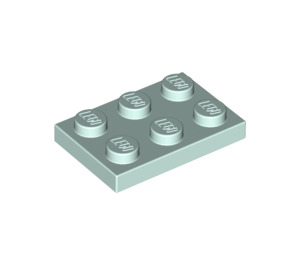 LEGO Light Aqua Plate 2 x 3 (3021)
