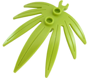 LEGO Plant Leaves 6 x 5 Swordleaf with Clip (10884 / 42949)