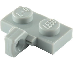 LEGO Medium Stone Gray Hinge Plate 1 x 2 with Vertical Locking Stub (44567)