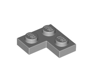 LEGO Medium Stone Gray Plate 2 x 2 Corner (2420)