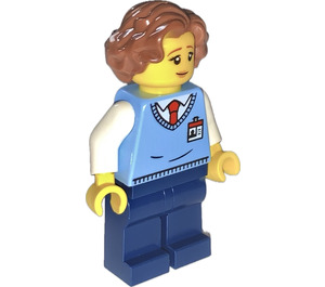 LEGO Museum Employee -  Female Minifigure