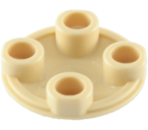 LEGO Plate 2 x 2 Round with Rounded Bottom (2654 / 28558)