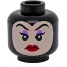 LEGO Evil Queen Head with Light Flesh Face (Recessed Solid Stud) (3626 / 101976)