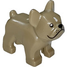 LEGO Dog - French Bulldog with White Hair Patch (32892 / 79490)