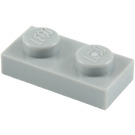 LEGO Medium Stone Gray Plate 1 x 2 (3023 / 28653)