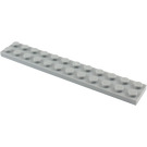 LEGO Medium Stone Gray Plate 2 x 12 (2445)