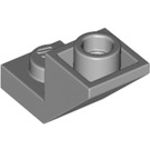 LEGO Medium Stone Gray Slope 1 x 2 (45°) Inverted with Plate (2310)