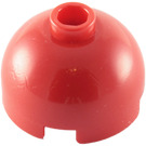 LEGO Red Brick 2 x 2 Round with Dome Top (Safety Stud, Axle Holder) (30367)