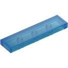 LEGO Transparent Dark Blue Tile 1 x 4 (2431 / 35371)