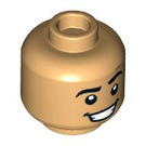 LEGO Minifigure Head with Decoration (Recessed Solid Stud) (3626 / 100325)
