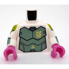 LEGO Minifig Torso Robot Warrior (973)