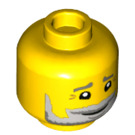LEGO Lighthouse Keeper Minifigure Head (Recessed Solid Stud) (3626 / 78583)