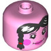 LEGO Bright Pink Big Head with Buddha Mask - Female (101515)