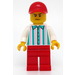 LEGO Man in Pinstripe Shirt Minifigure