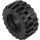 LEGO Black Tire Ø30.4 x 14 with Offset Tread Pattern and Band around Center (92402)