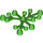 LEGO Bright Green Plant Leaves 6 x 5 (2417)