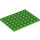 LEGO Bright Green Plate 6 x 8 (3036)