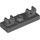 LEGO Dark Stone Gray Plate 1 x 3 with Vertical Clips (79987)