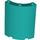 LEGO Dark Turquoise Panel 4 x 4 x 6 Curved (30562 / 35276)