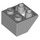 LEGO Medium Stone Gray Slope 2 x 2 (45°) Inverted with Hollow Tube Spacer Underneath (76959)
