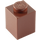 LEGO Reddish Brown Brick 1 x 1 (3005 / 30071)