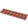 LEGO Reddish Brown Plate 2 x 8 (3034)