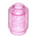 LEGO Transparent Dark Pink Opal Brick 1 x 1 Round with Open Stud (3062 / 30068)