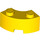 LEGO Yellow Brick 2 x 2 Round Corner with Stud Notch and Reinforced Underside (85080)